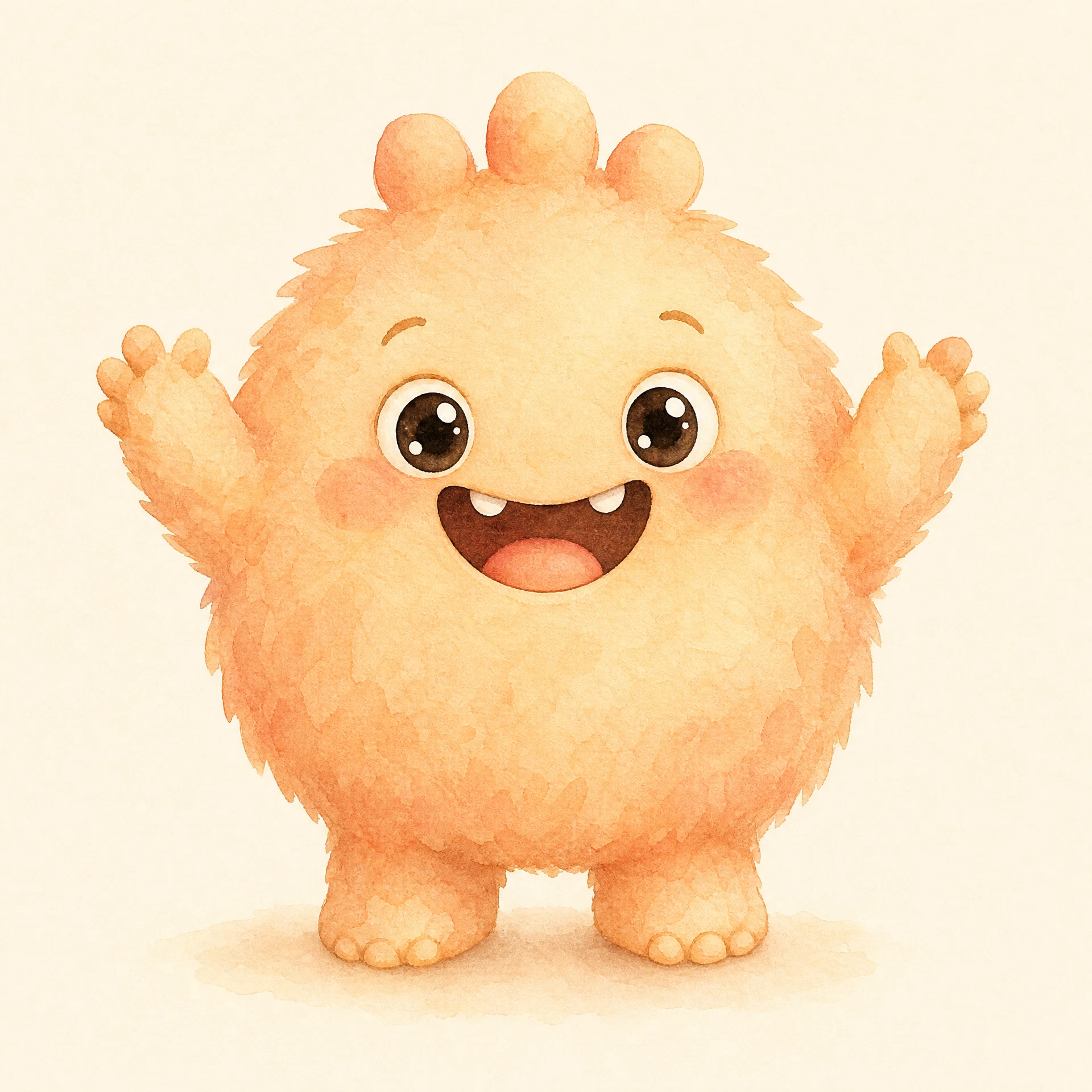 Monster-avatar: Fersken