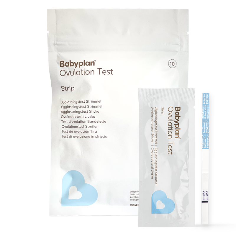 Babyplan Ægløsningstest Strimmel – 40 stk.