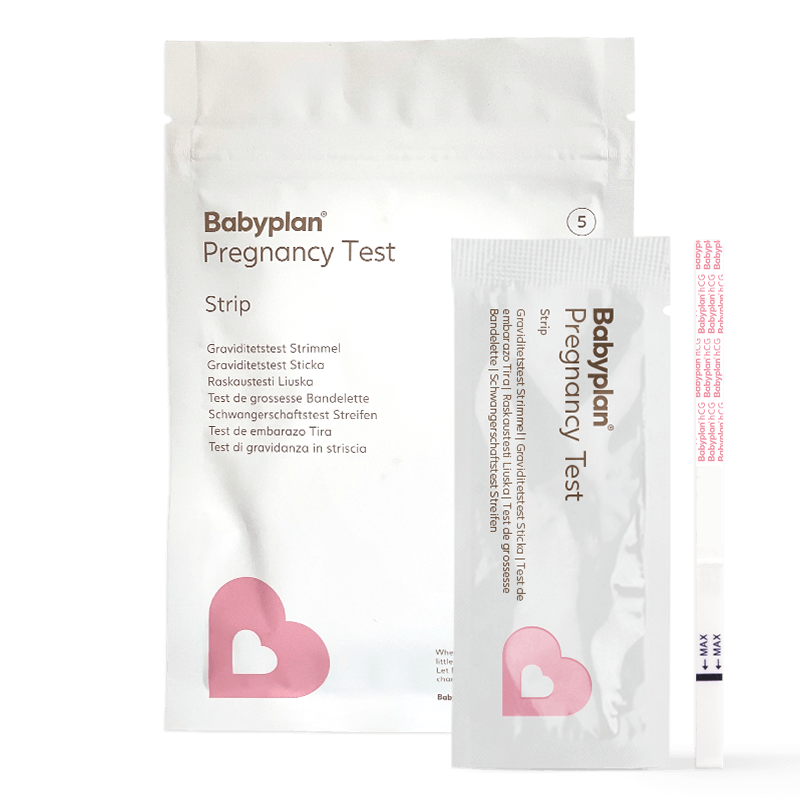Babyplan Graviditetstest Strimmel – 20 stk.