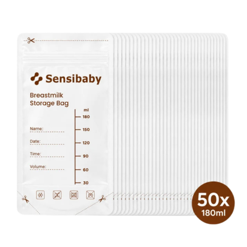 SensiBaby mælkeopbevaringsposer, 50 stk.